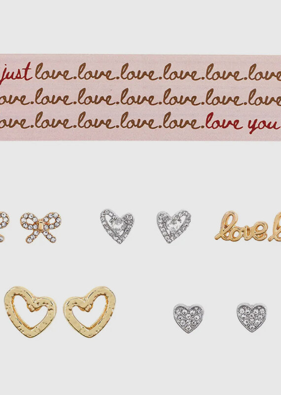 509 Broadway Mini Hearts Bling Box