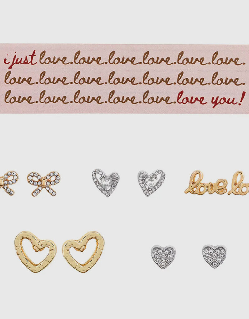 509 Broadway Mini Hearts Bling Box