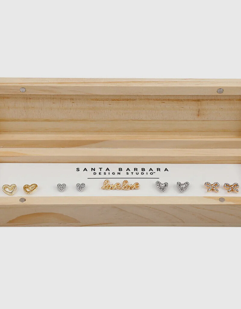 509 Broadway Mini Hearts Bling Box