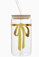 509 Broadway Cold Brew Tumbler- Gold Bow