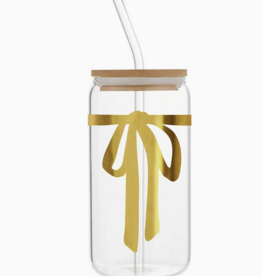 509 Broadway Cold Brew Tumbler- Gold Bow