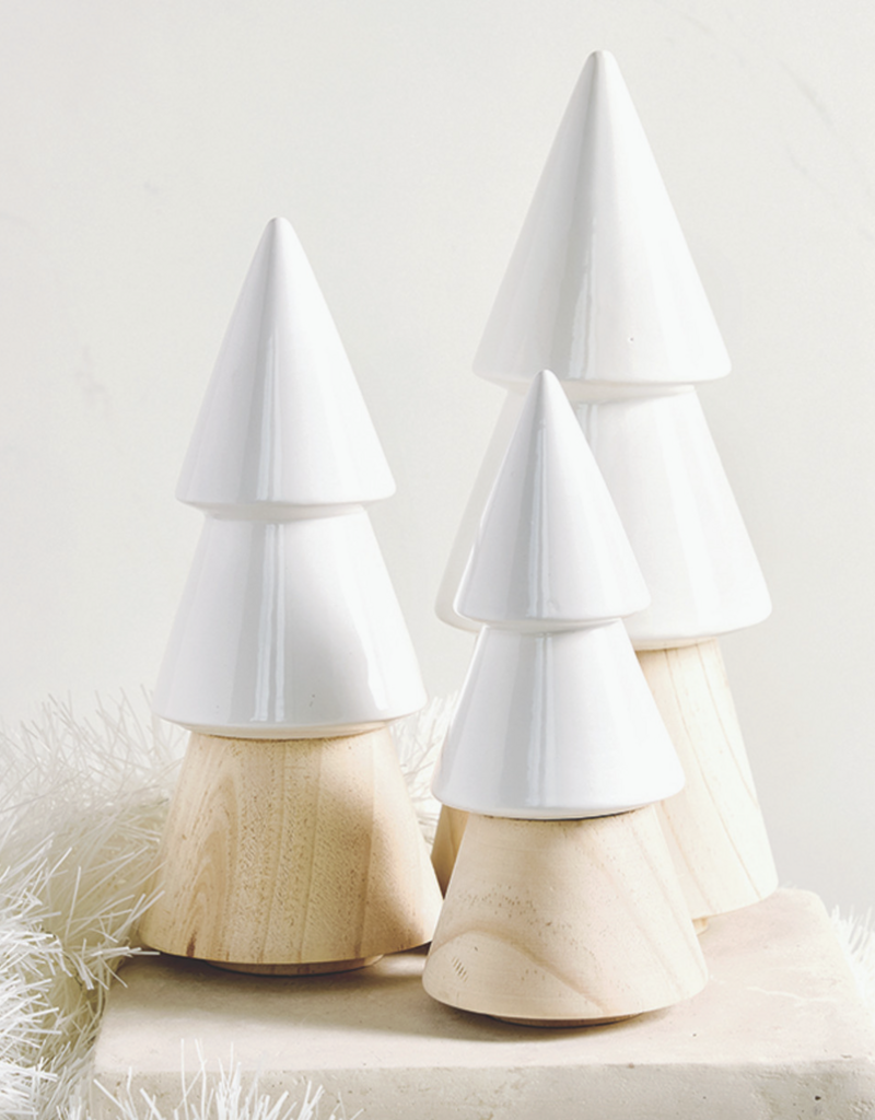 509 Broadway Set of 3 Wood Trees