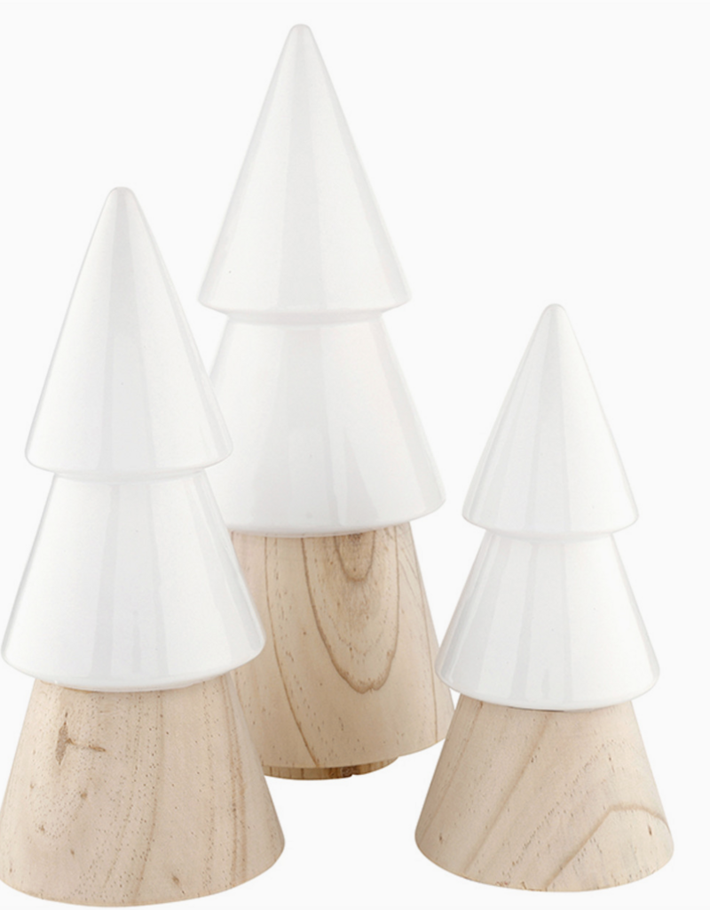 509 Broadway Set of 3 Wood Trees
