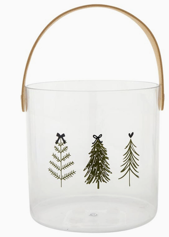 509 Broadway Acrylic Ice Bucket- Trees