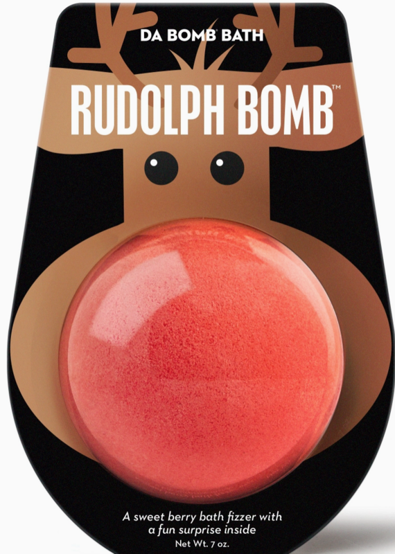 Da Bomb Bath Fizzers Rudolph Bath Bomb