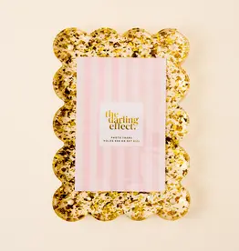 509 Broadway Rectangular Scalloped Acrylic Picture Frame