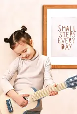 509 Broadway Blue Wooden Toy Guitar