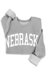 509 Broadway Nebraska Mineral Wash Sweatshirt