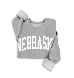 509 Broadway Nebraska Mineral Wash Sweatshirt