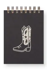 509 Broadway Cowboy Boot Mini Jotter Notebook