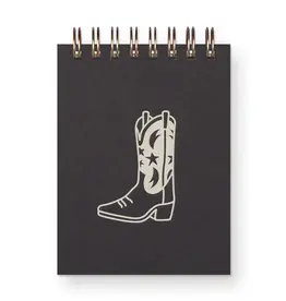 509 Broadway Cowboy Boot Mini Jotter Notebook