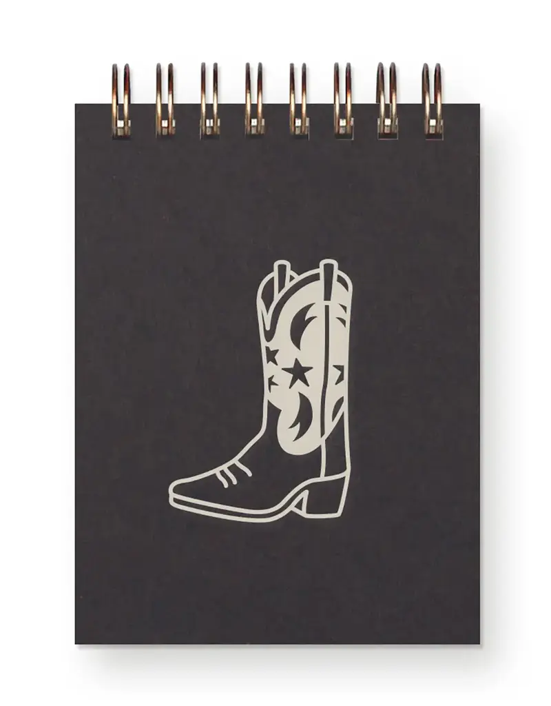 509 Broadway Cowboy Boot Mini Jotter Notebook