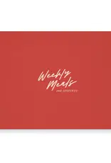 509 Broadway Retro Weekly Meal Planner