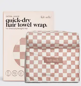 509 Broadway Extra Large Quick-Dry Hair Towel Wrap