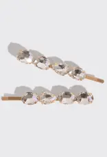 509 Broadway Holiday Gemstone Bobby Pins 2pc Set