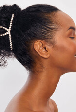 509 Broadway Metal Rhinestone Loop Claw Clip