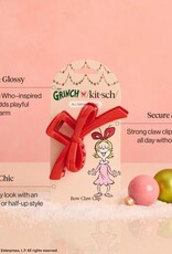 509 Broadway The Grinch X Kitsch Red Bow Claw Clip