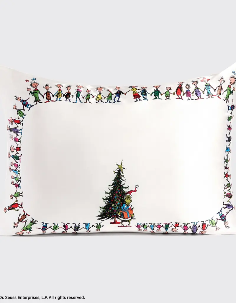 509 Broadway The Grinch X Kitsch Satin Pillowcase