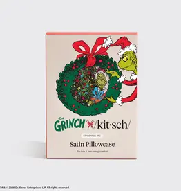 509 Broadway The Grinch X Kitsch Satin Pillowcase