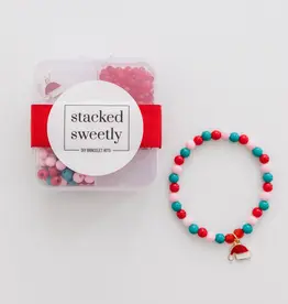 Stacked Sweetly Christmas Craft DIY Bracelet