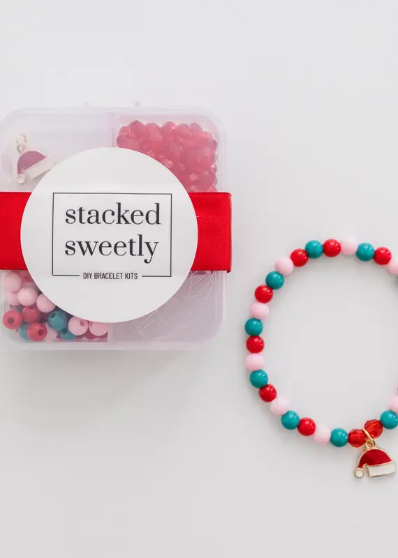 Stacked Sweetly Christmas Craft DIY Bracelet