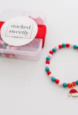 Stacked Sweetly Christmas Craft DIY Bracelet