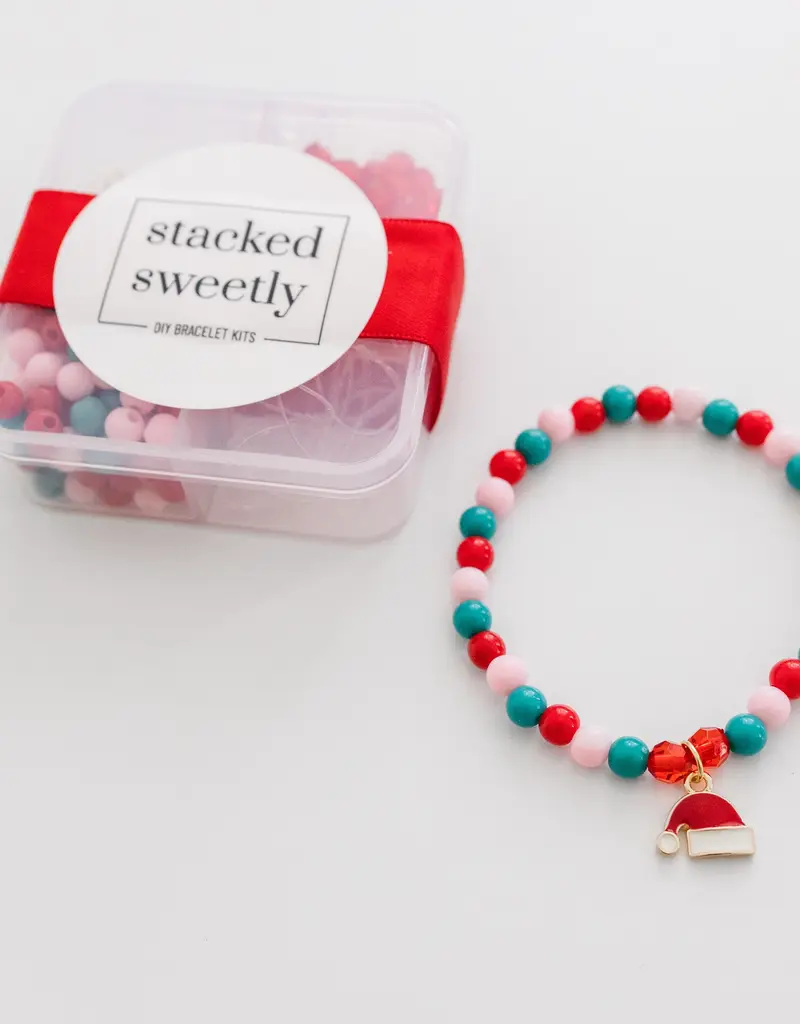Stacked Sweetly Christmas Craft DIY Bracelet