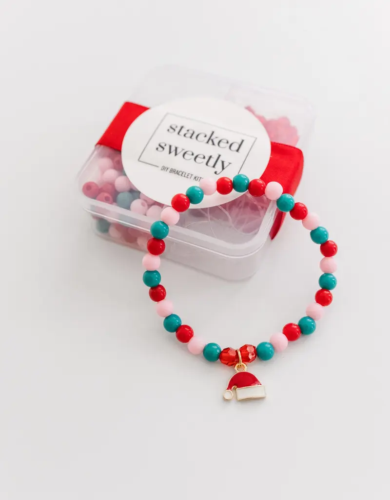 Stacked Sweetly Christmas Craft DIY Bracelet