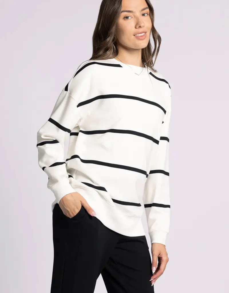 509 Broadway Martina Oversized Crew