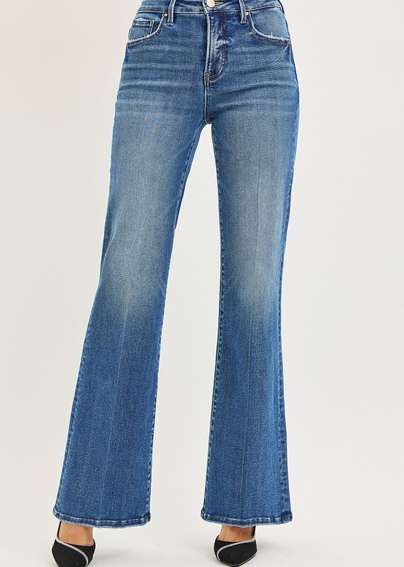 509 Broadway Tummy Control High Rise Wide Flare