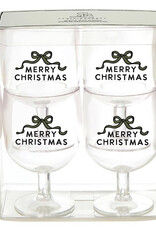 509 Broadway Stack Wine Glass-Set of 4