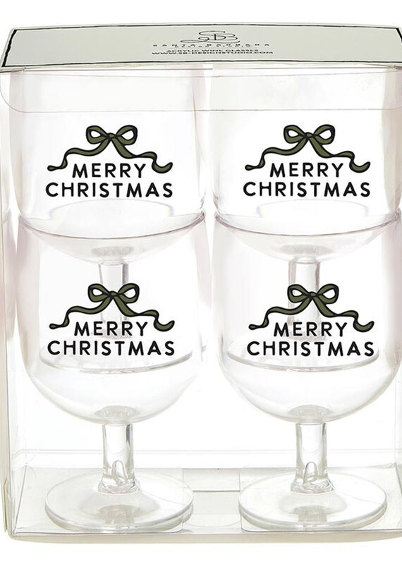 509 Broadway Stack Wine Glass-Set of 4