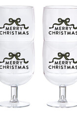 509 Broadway Stack Wine Glass-Set of 4