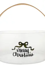 509 Broadway Acrylic Ice Bucket- Merry XMas