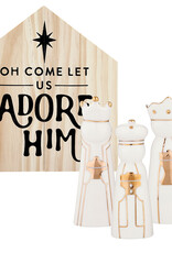 509 Broadway Ceramic 3 King Pine Box