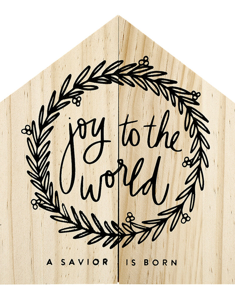 509 Broadway Ceramic Holy Family Pine Box