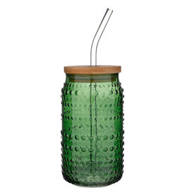 509 Broadway Glass Hobnail Tumbler
