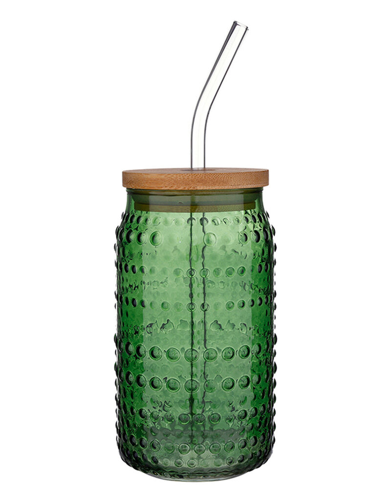 509 Broadway Glass Hobnail Tumbler