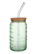 509 Broadway Glass Hobnail Tumbler