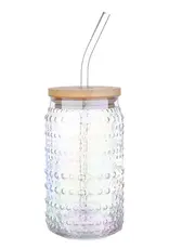 509 Broadway Glass Hobnail Tumbler