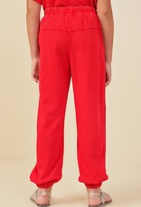 509 Broadway Girls Washed Knit Joggers