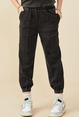 509 Broadway Girls Washed Knit Joggers