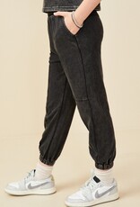509 Broadway Girls Washed Knit Joggers