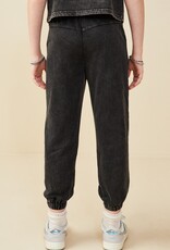 509 Broadway Girls Washed Knit Joggers