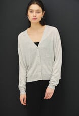 509 Broadway Cashmere Blend Ultra Lighweight Cardigan