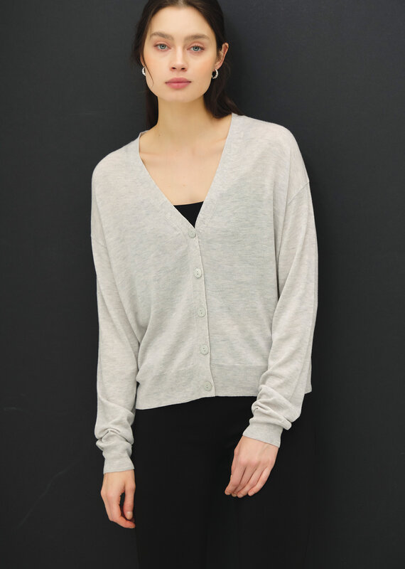 509 Broadway Cashmere Blend Ultra Lighweight Cardigan