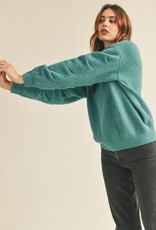 509 Broadway Tucked Sleeve Sweater