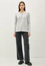 509 Broadway Ultra Soft Henley Top