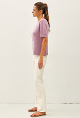 509 Broadway Loose Fit S/S Sweater Top