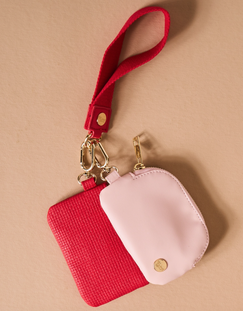 509 Broadway Dynamic Duo Pouch Wristlet